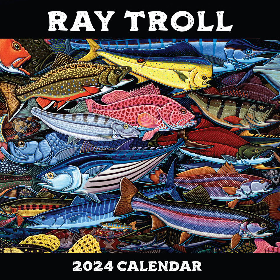 RAY TROLL 2024 CALENDAR Troll Art