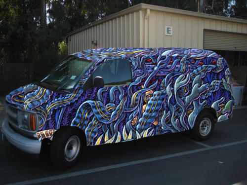 The Kelp Van, a proposed paint scheme for Tenji 
