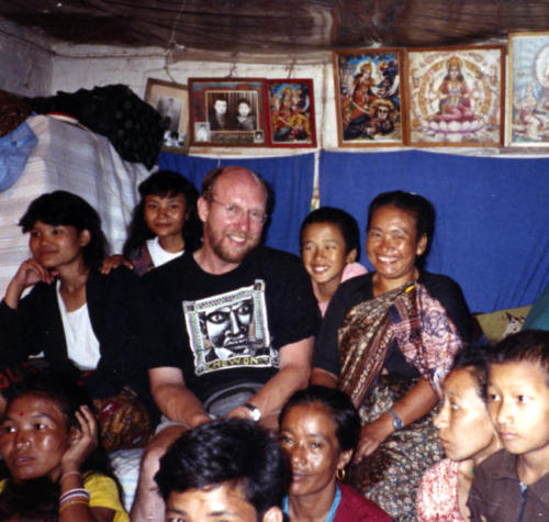 Carl Chew in Katmandu