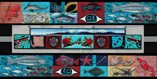 Wild Fish Mural, community mural project